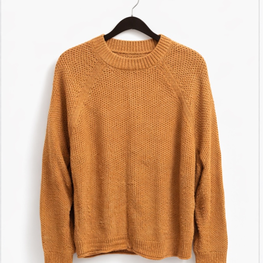 Sonoma Men's Camel Crewneck Sweater